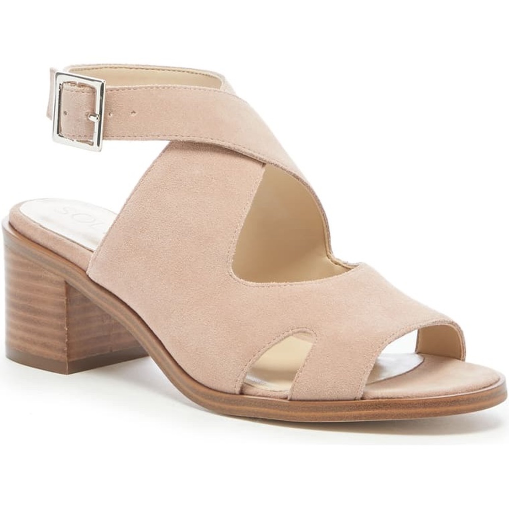 NEW Sole society Tresey Sandal block heel size 9